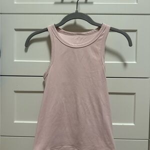 Lululemon light pink razorback, size 2, great condition